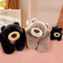 ronivia 19.7" 3.3lbs Weighted Stuffed Animals, Weighted Bear Stuffed Animal Toy Cute Brown Bear Plush Pillow Weighted