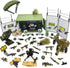 WW2 Army Military Guns, Weapons and Armor Toy, Thunder Containers Building Block Battle Sets for Kids