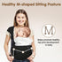 yemyig Carrier,2026 25-60lbs(Black) Baby Sling Carrier,Toddler New Baby Sling with Waist Harness,Portable