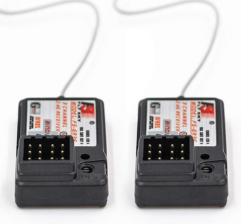 GoolRC 2PCS FS-GR3E 2.4GHz 3 FS-GT2 FS-GT2B FS-GT3B FS-GT3C FZ-IT4S Flysky Receiver, AFHDS Channel Receiver Compatible