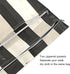 GakkiGii 2PC Dark Stripes Wet Dry Bag with Zippered Cloth Diapers, Reusable Wet Bag for Cloth Diapers for Babies