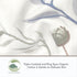 100% 22-26" 40-44" 2 Organic Cotton Fitted Travel Crib Sheets, Perfectly Compatible with Guava Lotus, BabyBjorn, Dream