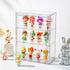 2 Pack 3Tiers Clear Display Case for Figures with Magnetic Door, Acrylic Display Cases for Collectibles, Acrylic