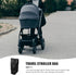 STOBOK Carseat Airplane Stroller Bag, Extra Large Travel Bag for Strollers with Adjustable Backpack Shoulder Straps