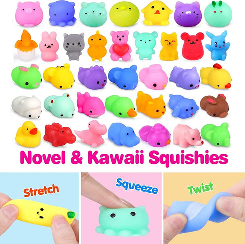 110 Pcs Pop Fidget Party Favors for Kids, Pinata Stuffers, Treasure Box Toys, Classroom Prizes, Goodie Bag Stuffers for