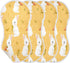 YETTASBIN Cartoon Bunny Muslin Baby Burp Cloth, Super Soft Absorbent Cotton Burp Rag Baby Bibs Feeding Cloth