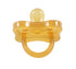 Symmetrical 1 Count (0-6 Sweetie Rubber Pacifier Star Shape Rubber Natural Rubber with Nipple Small)
