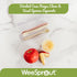 WeeSprout Silicone Baby Spoons Set of 3, Soft-Tip Infant Feeding Utensils, Bendable, Dishwasher Safe, Travel Case