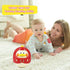 Tinabless Tummy Time Toys - Dinosaur-Duck Roly Poly Baby Toy, Musical Wobbler for Newborns 3-12 Month Gift