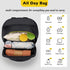 Upperkids Large Capacity Storage Bag Compatible with Doona Infant Car Seat Stroller, Easy Access Zipper Design
