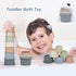 Stacking Cups Baby Toy for 6-12 Months, Toddler Nesting Cups Set, 8PCS Stackable Bath Toy for 1-3 Years Old