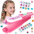 Vunrahsg Hair Gem Stamper Kit Hair Accessories for Girls Toy Bling Hair Styling
