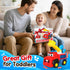 Hieoby 1-3, 2 Interactive Talking Fire Truck Toy for Toddlers Musical Toy with Realistic Sirens & Sounds & Lights