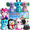 POKONBOY Jumbo Squishies - 8 Pack Animal Cream Scented Slow Rising Toys for Stress Relief, Kawaii Cute