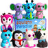 POKONBOY Jumbo Squishies - 8 Pack Animal Cream Scented Slow Rising Toys for Stress Relief, Kawaii Cute