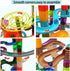Marble Run for Kids - 150pcs Sturdy Building Toys for Ages 3-8, Fun Gifts for Boys and Girls