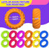 18 Pack Fidget Toys Sensory Rings for Kids: Quiet Textured Ring - Sensory Toys for Kids with Autism - Calming Corner