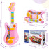 2-4 2+ Kids Guitar, Electric Toddler Baby Music Toys for Ages with Piano Mode Strap and Lights Child Musical