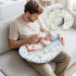 2 Pack Nursing Pillow Covers Soft Breathable Cotton, Fits Standard Breastfeeding Pillows, Washable & Hypoallergenic