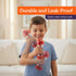 6-Pack Special Supplies Liquid Motion Bubbler Toy Cool Emotion Tubes Colorful Hourglass Timer with Droplet Movement