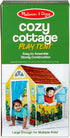 Melissa & Doug Cozy Cottage Fabric Play Tent and Storage Tote - Yellow