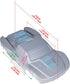 SummitLink Custom Body Police Style Replacement for 1/10 Scale RC Car or Truck (Truck not Included) SS-PO-02