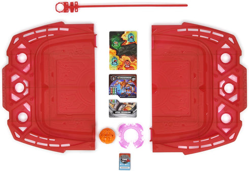 Bakugan Brawl Zone Compact Playset - Special Attack Dragonoid with Customizable Action Figure for Kids