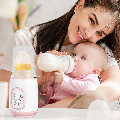 Generic 2 1 Travel Bottle Warmer - in Automatic Constant Temperature Milk Warmer Baby Bottle | Food Warmer Defrost