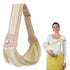 BabieBoo Baby Sling Carrier 8-30 lbs, Newborn Nursing, Toddler Carrier with Safety Buckle,