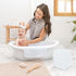 Set Comfy Cubs Baby Swaddle Blanket & Washcloth