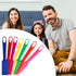 28 Pcs Magnetic Bingo Wand for Kids - Educational Learning 8 Inch Rainbow Magnet Wand with Magnet Bar for Preschool