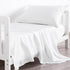 Set 3-Piece Set NTBAY Toddler Sheet - Microfiber Crib Sheet - Flat Sheet, Fitted Sheet, Pillowcase - Solid Toddler