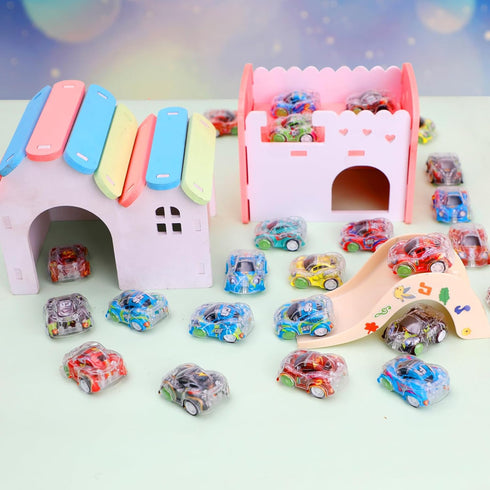 50 4-8 8-12 Worgree Pcs Mini Pull Back Cars, Small Race Car Toys Bulk Party Favors for Kids Treasure Box Toys