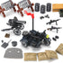 WW2 Pack Set Feleph Military Weapons Toy Building for Soldier Figures Bricks Model Army Equipment Gear Piece Kit