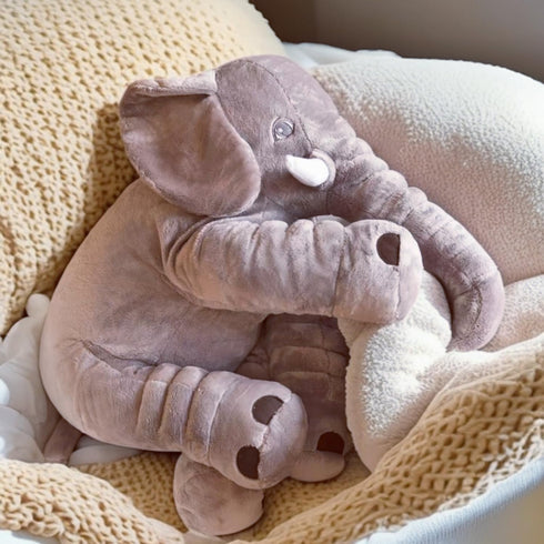 24 Inch Ryttir Fuzzy Large Elephant Stuffed Animal, Soft Stuffed Elephants Plush Toy Newborn Gift, Funny Elephant Gifts