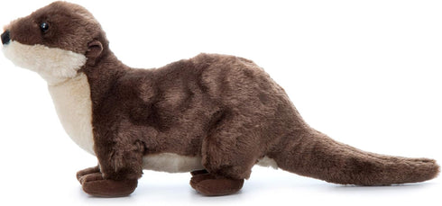 The Petting Zoo River Otter Stuffed Animal - 18 Inches Plush Toy, Gifts for Kids, Wild Onez Zoo Animals