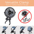 liuliuby Baby Stroller Fan with Clip | Clip On Fan for Baby Car Seat | Portable & Rechargeable with Durable Clamp |
