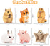 6PCS Animal Toys for Toddlers, Sensory Toys Cute Farm Animal Figures Pocket Pets Toys for Kids Includes Dog, Rabbit