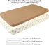 39" 27" Pack Pack 2 Pack, Onacosht Muslin Mini Crib Sheets, x and Play Mattress Sheets Fitted for N Play, Soft Cotton