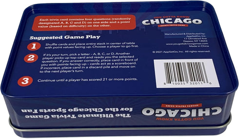 You Gotta Know Chicago - Sports Trivia Game