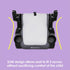 Baby Trend Protect Slim Backless Booster Seat, Madrid Grey Slim Lightweight Design, Belt-Positioning Support, Dual Cup