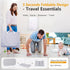 strenkitech Toddler Bed Rails for Travel - Baby Guard Bed Rail Portable for Crib, Twin, Queen, Full, King Size Beds