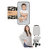 KeaBabies Portable Diaper Changing Pad and Baby Car Seat Cover - Waterproof