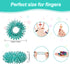 200 Pcs Acupressure Rings Fidget Spiky Sensory Finger Massager Ring Stress Relief Fidget Sensory Toys Anxiety Relief