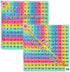 Multiplication Game Table Division Flash Cards - 3rd Grade Fidget Math Toy for Learning