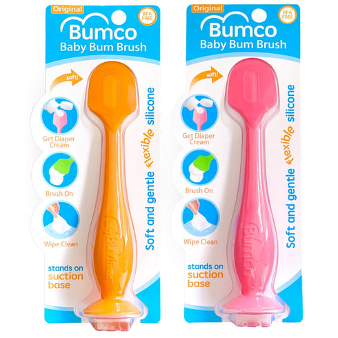 Bumco Diaper Cream Spatula (2-Pack) - BPA-Free Diaper Bag Essentials, Soft &