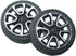 EUDAX 100pcs Plastic Roll 2mm Dia Shaft for Car Truck Model Toys Wheel (30mmx9mm)