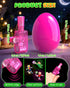 24 Pack CPSYUB Easter Egg Fillers for Kids, Glow in the Dark LED Finger Lights Easter Toys with Football Pattern