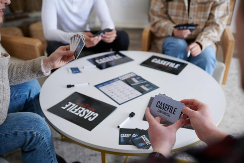 Goliath Casefile: Truth & Deception Game - Replayable Strategy Game Based on Hit Crime Podcast, Ages 12+, 3-4 Players