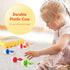26PCS Coogam Letters Matching Eggs ABC Alphabet Color Sorter Puzzle Easter Travel Bingo Game Uppercase Learning Fine